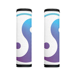 Purple And Blue Yin Yang Print Handle Covers