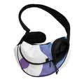 Purple And Blue Yin Yang Print Pet Sling Carrier