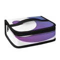 Purple And Blue Yin Yang Print Small Lunch Bag