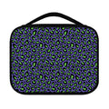 Purple And Green Leopard Pattern Print Classic Bible Case