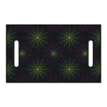 Purple And Green Spider Web Print Golf Cart Seat Cover