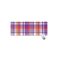 Purple And Orange Madras Plaid Print Extended Mouse Pad