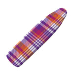 Purple And Orange Madras Plaid Print Ironing Board Cover