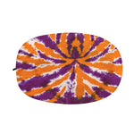 Purple And Orange Spider Tie Dye Print Car Side Mirror Covers