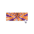 Purple And Orange Spider Tie Dye Print Extended Mouse Pad