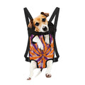 Purple And Orange Spider Tie Dye Print Pet Carrier Backpack
