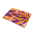 Purple And Orange Spider Tie Dye Print Pet Cooling Mat Cover