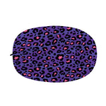 Purple And Pink Leopard Print Car Side Mirror Covers