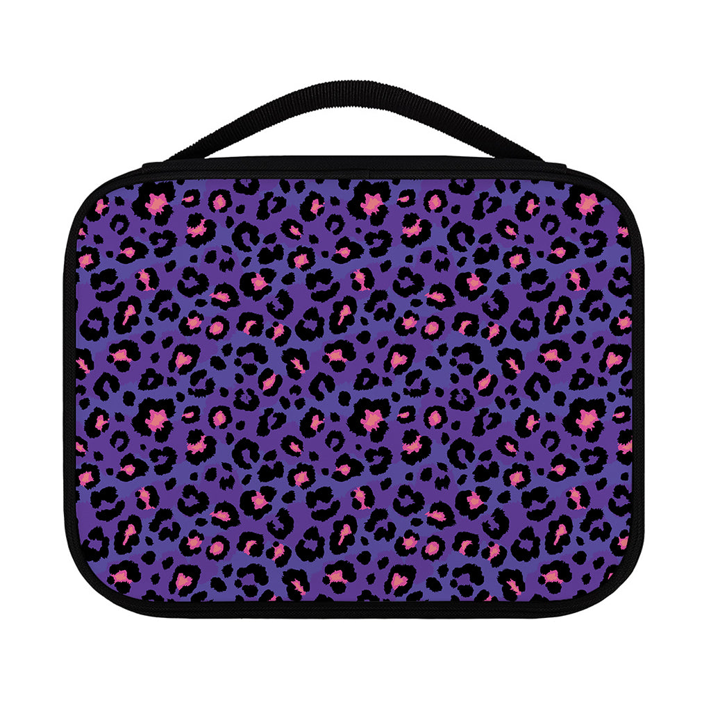 Purple And Pink Leopard Print Classic Bible Case