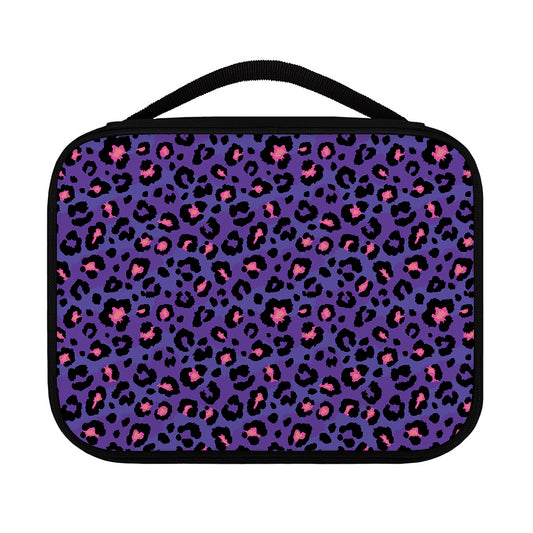 Purple And Pink Leopard Print Classic Bible Case