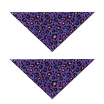 Purple And Pink Leopard Print Dog Bandana