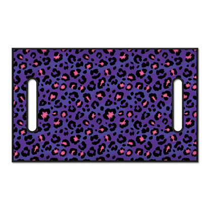 Purple And Pink Leopard Print Golf Cart Seat Cover