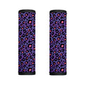 Purple And Pink Leopard Print Handle Covers