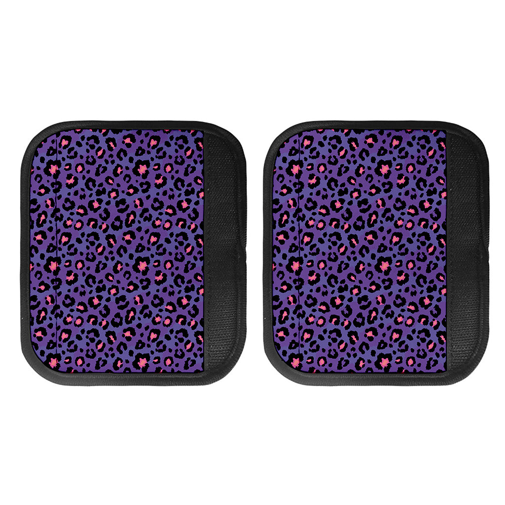 Purple And Pink Leopard Print Handle Covers