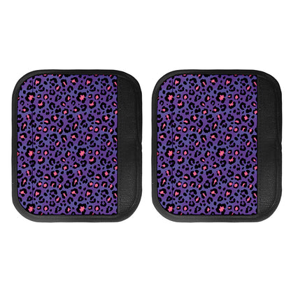 Purple And Pink Leopard Print Handle Covers