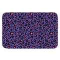 Purple And Pink Leopard Print Indoor Door Mat