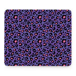 Purple And Pink Leopard Print Mouse Pad
