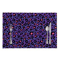 Purple And Pink Leopard Print Placemat