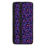 Purple And Pink Leopard Print Refrigerator Handle Covers