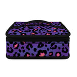 Purple And Pink Leopard Print Small Lunch Bag