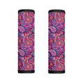 Purple And Pink Paisley Pattern Print Handle Covers