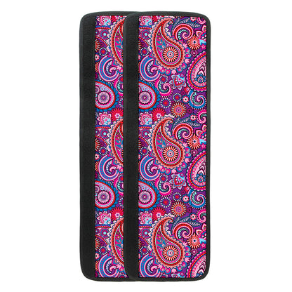 Purple And Pink Paisley Pattern Print Refrigerator Handle Covers