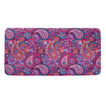 Purple And Pink Paisley Pattern Print Towel