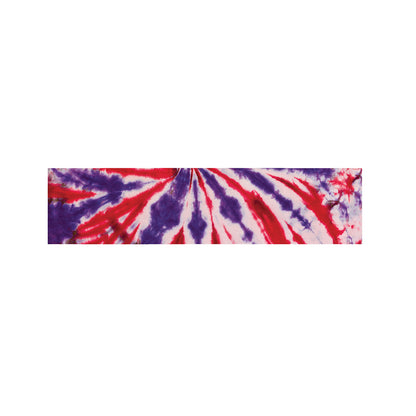 Purple And Red Spider Tie Dye Print Bed Runner
