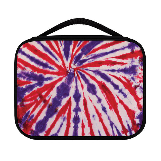 Purple And Red Spider Tie Dye Print Classic Bible Case