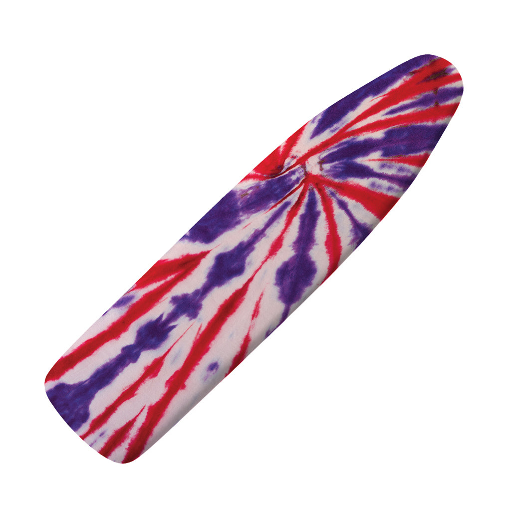 Purple And Red Spider Tie Dye Print Ironing Board Cover