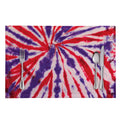 Purple And Red Spider Tie Dye Print Placemat