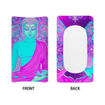 Purple And Teal Buddha Print Changing Pad Cover