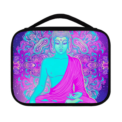 Purple And Teal Buddha Print Classic Bible Case