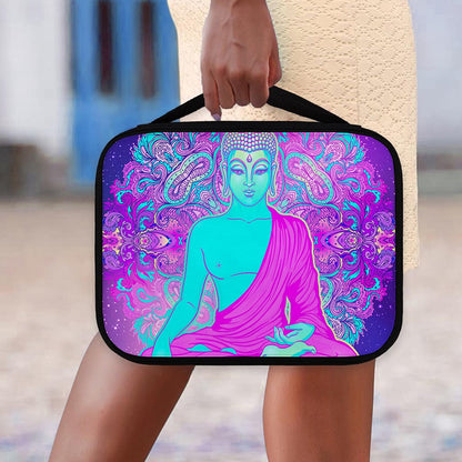 Purple And Teal Buddha Print Classic Bible Case