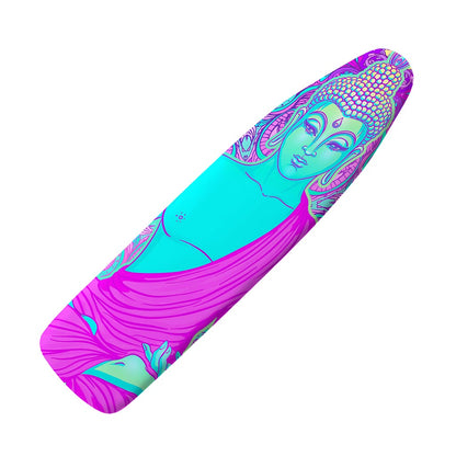 Purple And Teal Buddha Print Ironing Board Cover