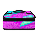 Purple And Teal Buddha Print Small Lunch Bag
