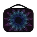 Purple And Teal Dark Mandala Print Classic Bible Case