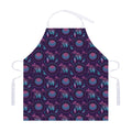 Purple And Teal Dream Catcher Print Adjustable Apron