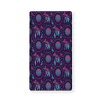 Purple And Teal Dream Catcher Print Baby Crib Sheet
