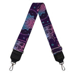 Purple And Teal Dream Catcher Print Bag Strap