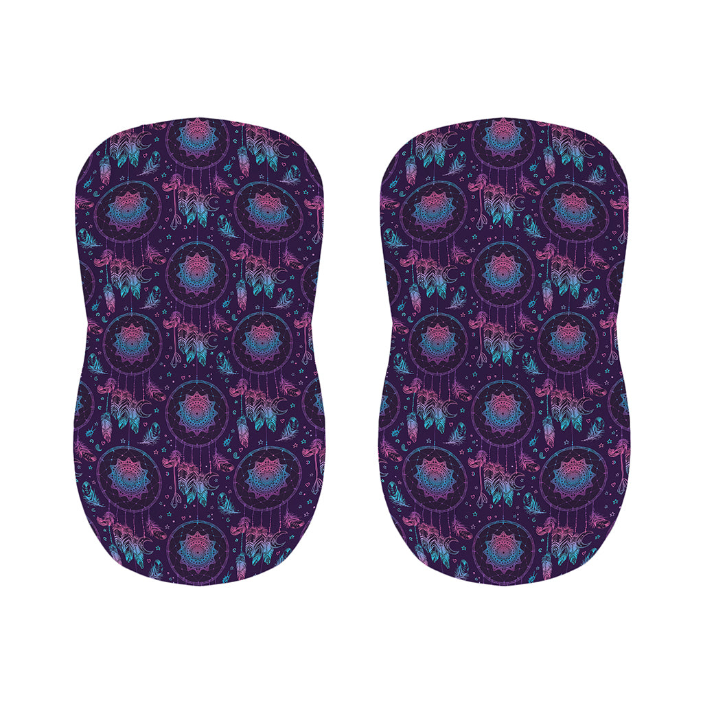 Purple And Teal Dream Catcher Print Bar Stool Covers