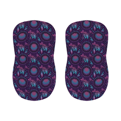 Purple And Teal Dream Catcher Print Bar Stool Covers