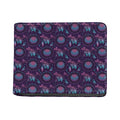 Purple And Teal Dream Catcher Print Bifold Wallet