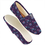 Purple And Teal Dream Catcher Print Casual Shoes