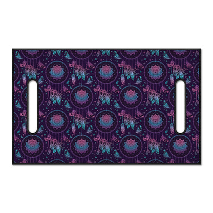 Purple And Teal Dream Catcher Print Golf Cart Seat Cover
