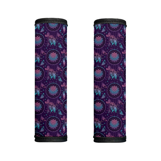 Purple And Teal Dream Catcher Print Handle Covers