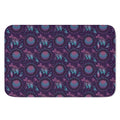Purple And Teal Dream Catcher Print Indoor Door Mat
