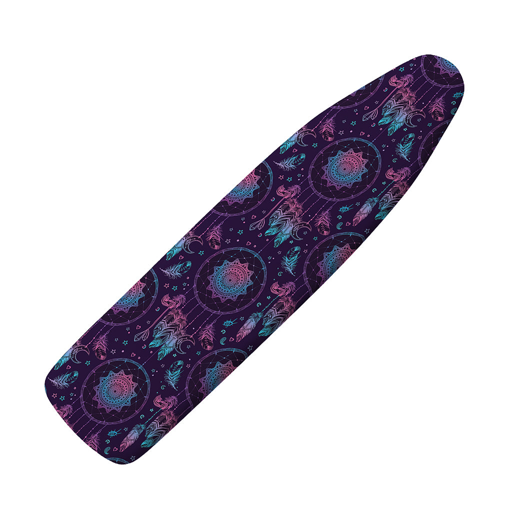 Purple And Teal Dream Catcher Print Ironing Board Cover