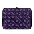 Purple And Teal Dream Catcher Print Laptop Sleeve