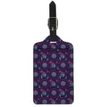 Purple And Teal Dream Catcher Print Luggage Tag